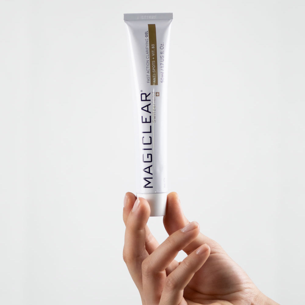 MAGICLEAR Swiss Fast Action Gel, soin gel anti-taches pour teint uniforme et eclat, achat en France Riviera Cosmedics